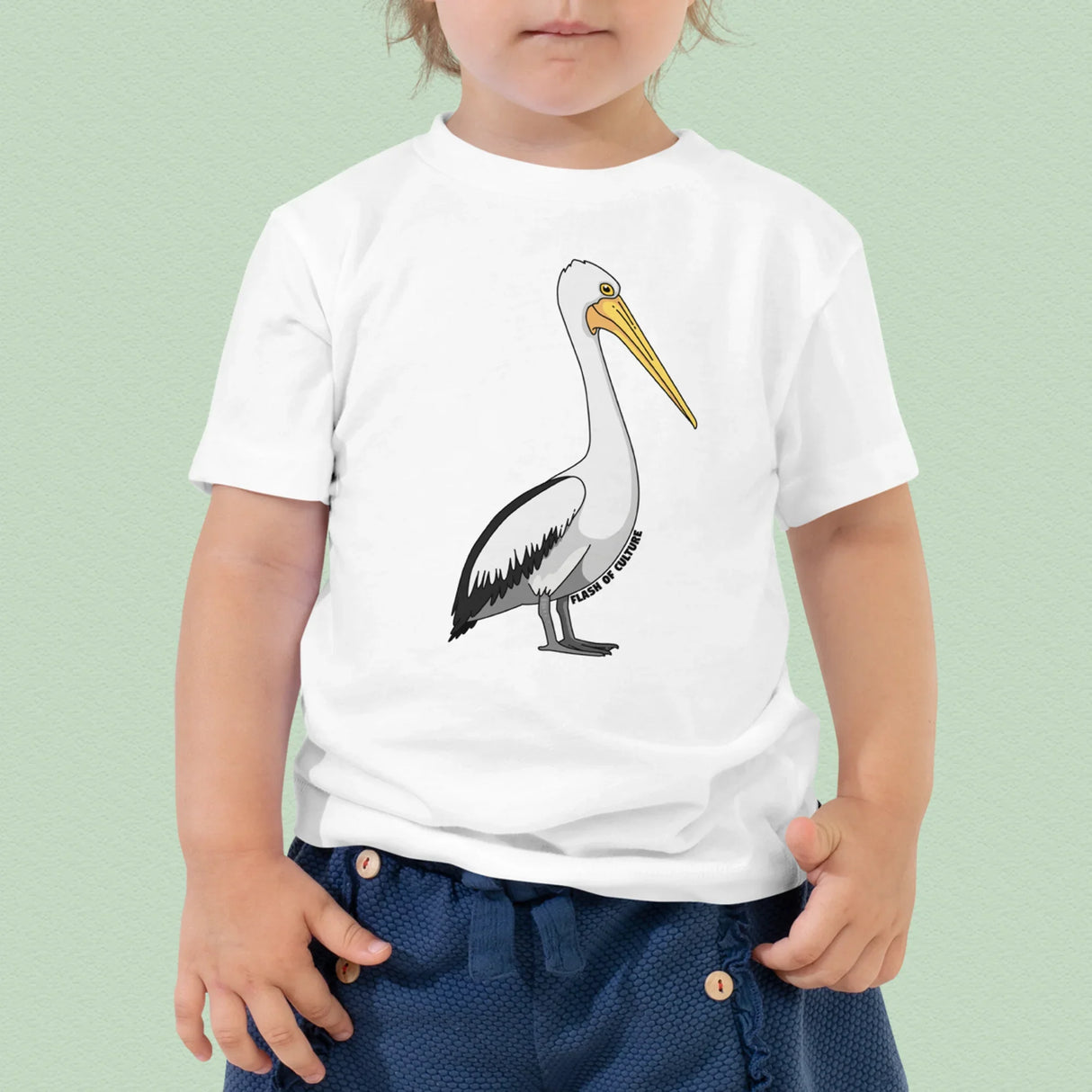 Australian Pelican T-Shirt Kids Size 2-5 years