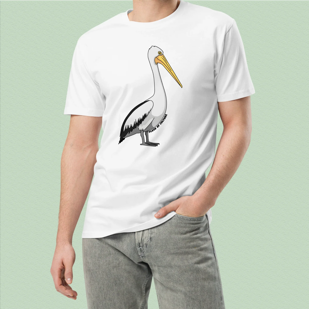 Australian Pelican T-Shirt Adult Unisex