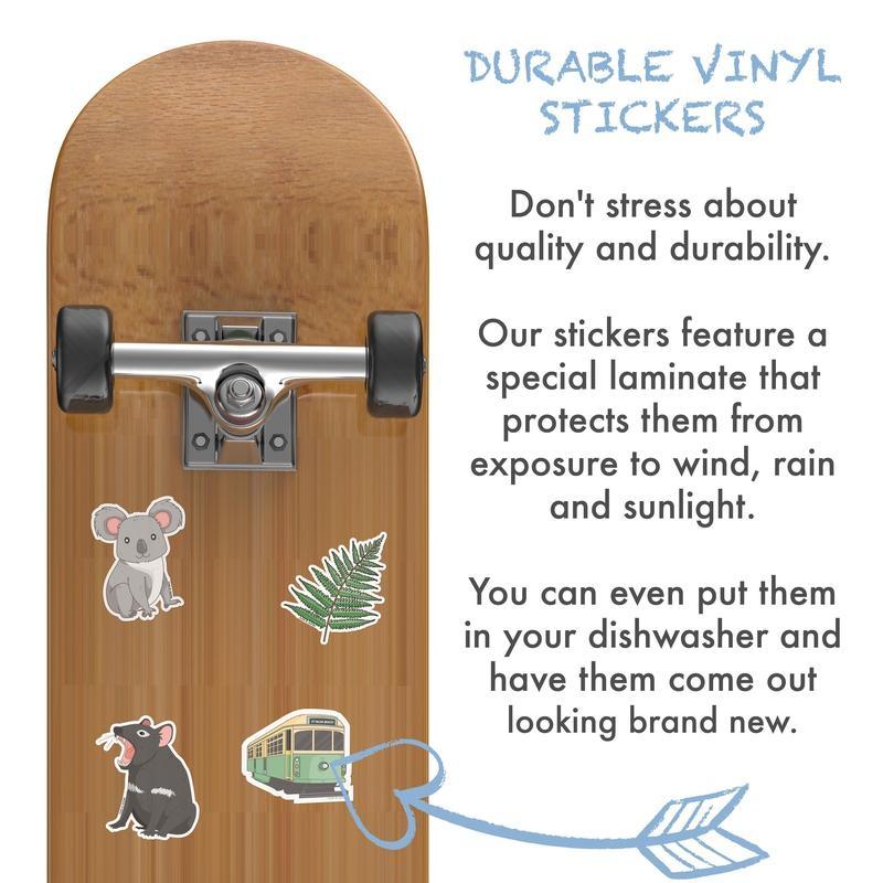 Australian Quoll Sticker, Australian Bird stickers