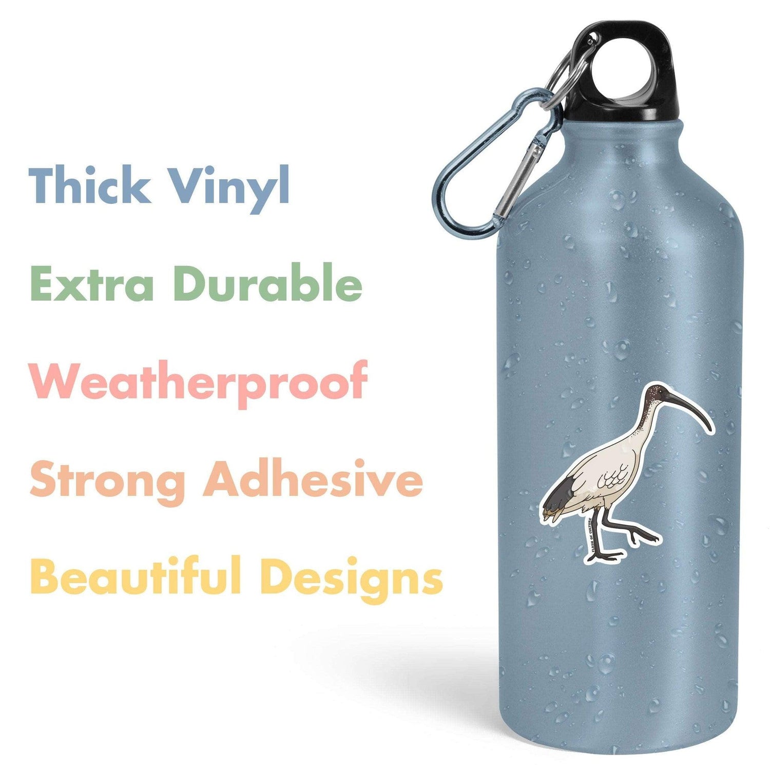 Australian White Ibis sticker, Australian Animal stickers
