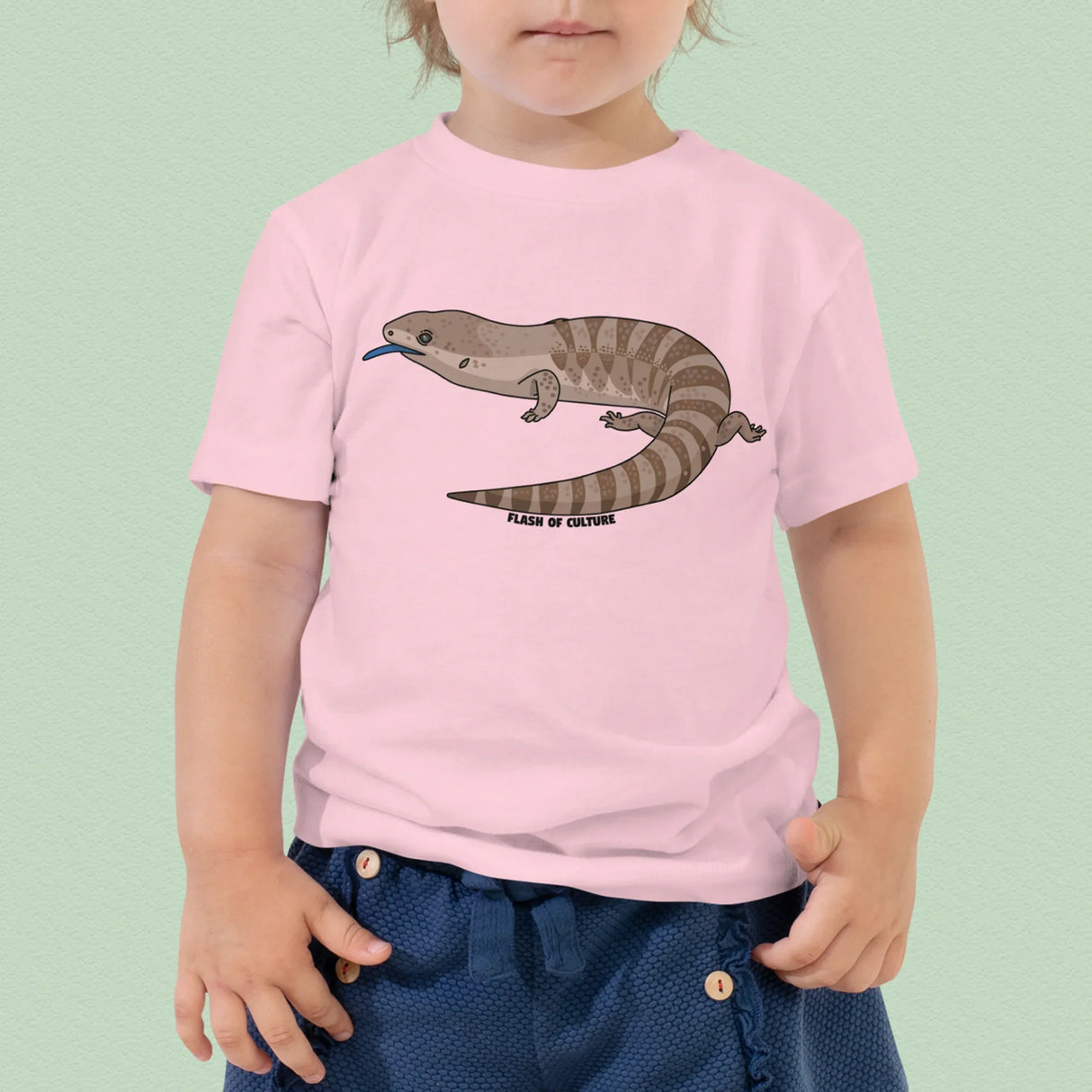 Blue Tongue Lizard T-Shirt Kids Size 2-5 years