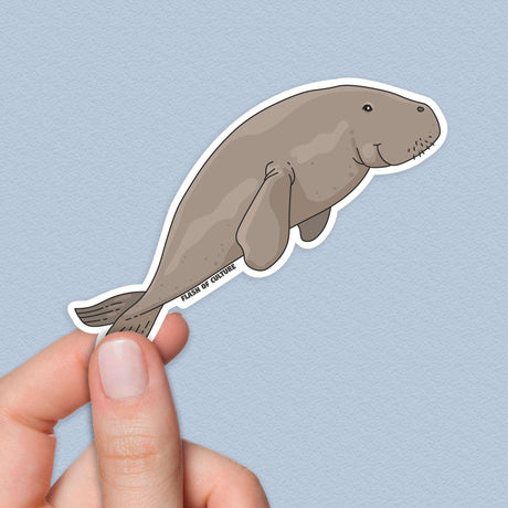 Dugong Sticker, Australian Animal stickers