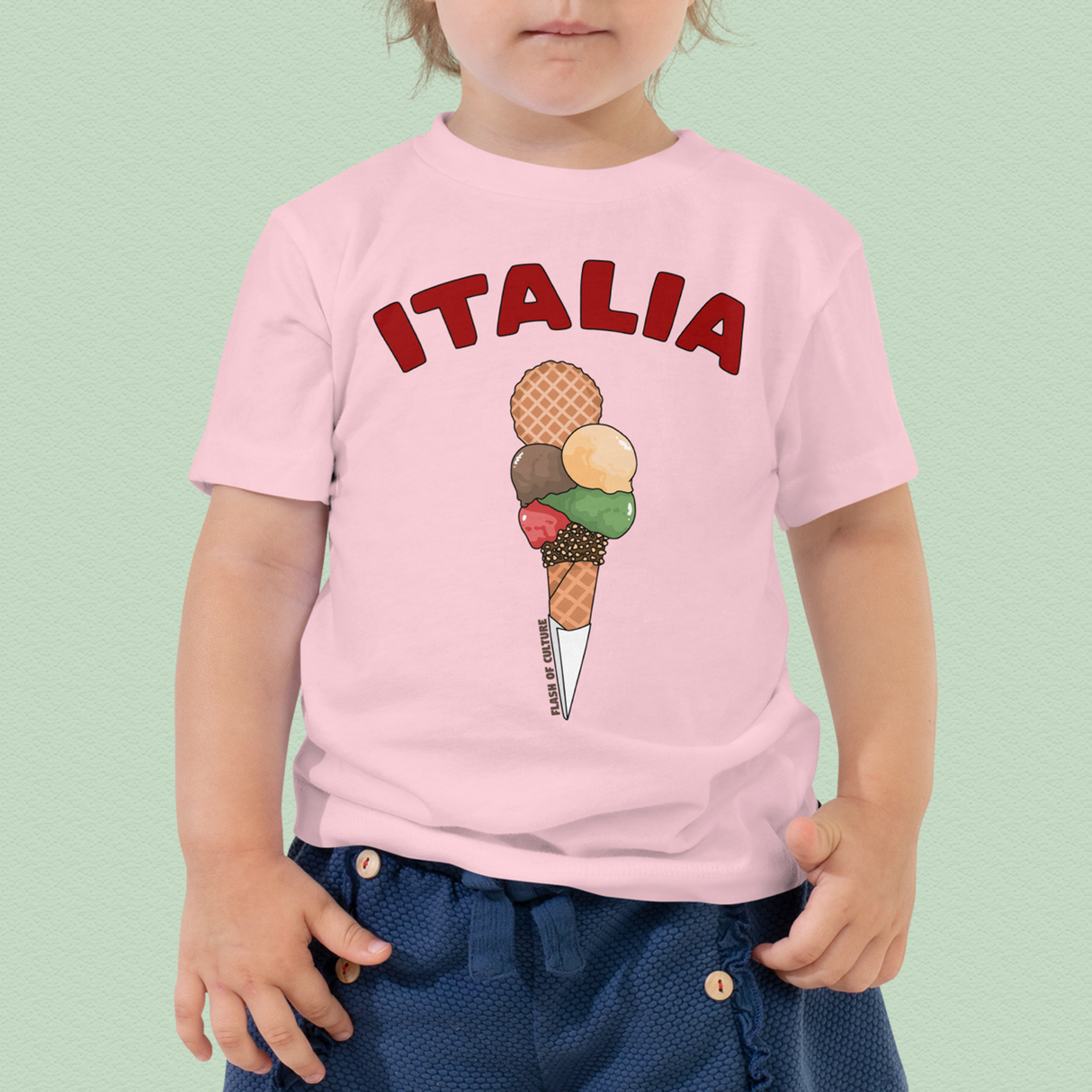 Italia Gelato T-Shirt Kids Size 2-5 years