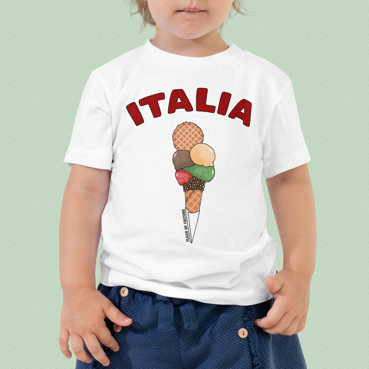 Italia Gelato T-Shirt Kids Size 2-5 years