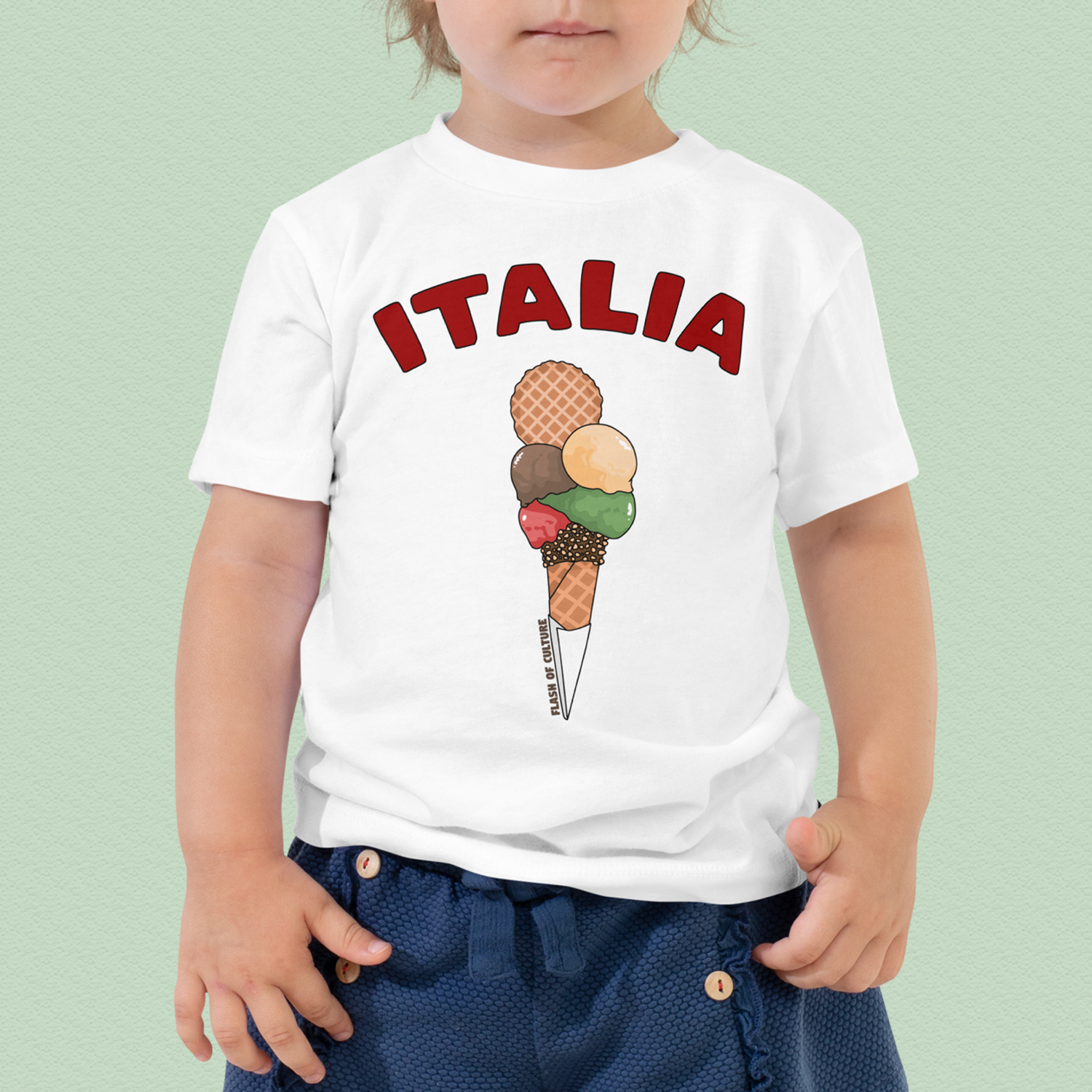 Italia Gelato T-Shirt Kids Size 2-5 years