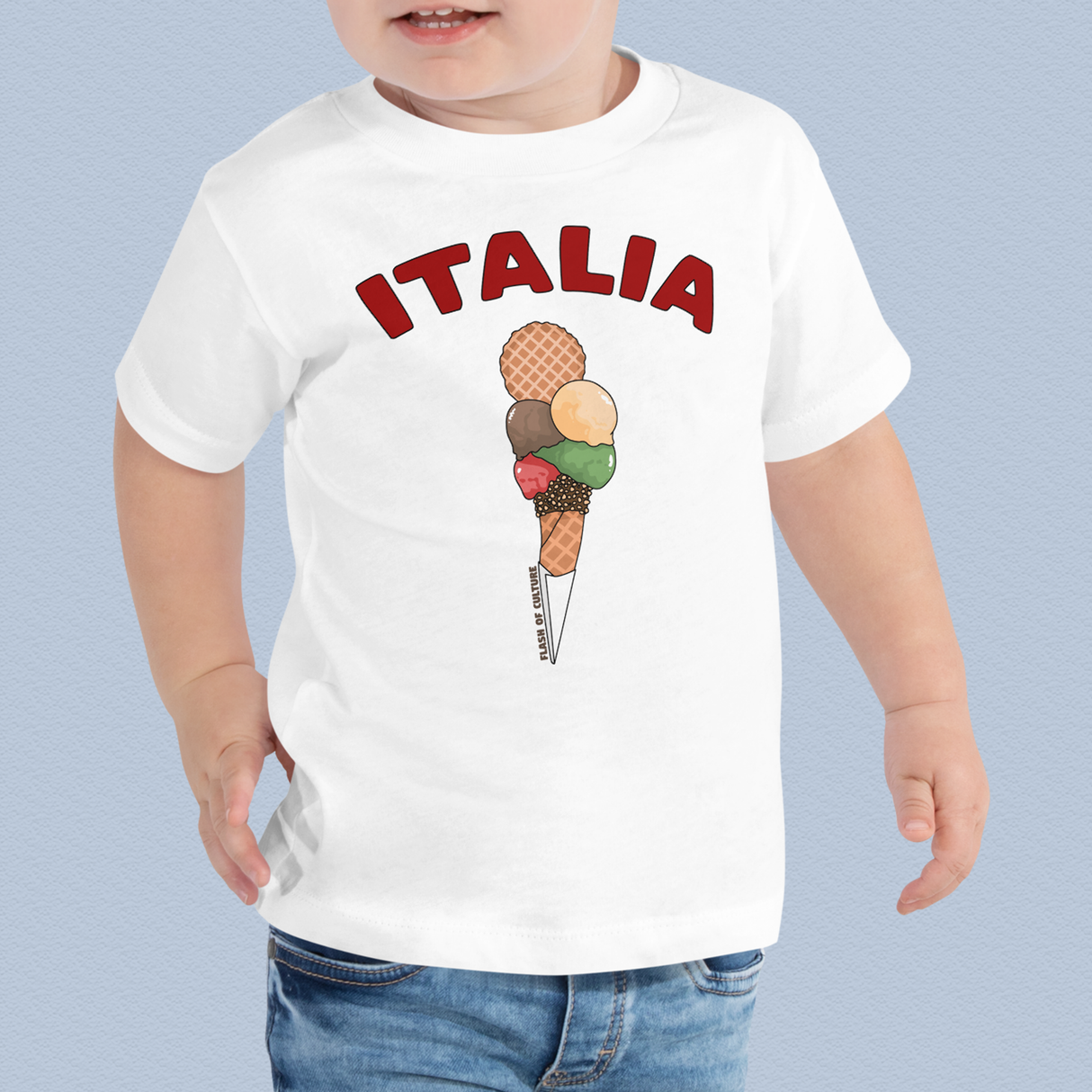 Italia Gelato T-Shirt Kids Size 2-5 years