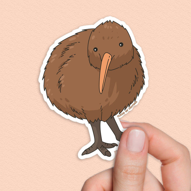Kiwi Bird sticker, New Zealand Stickers