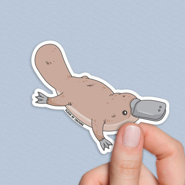Platypus Sticker, Australian Animal stickers