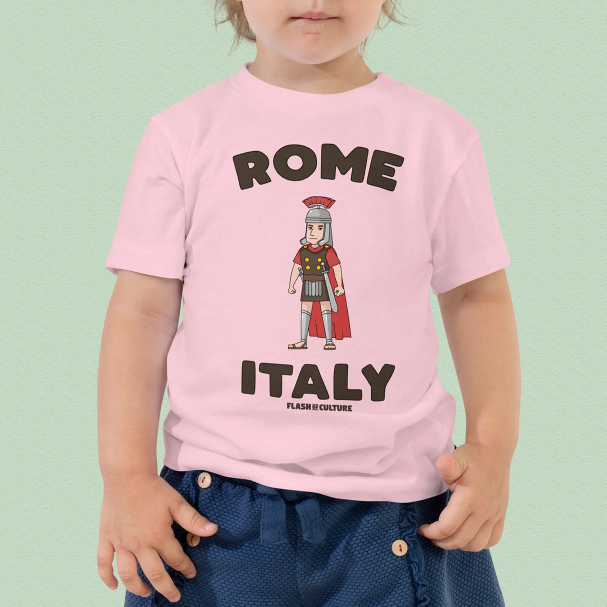 Rome Italy Gladiator T-Shirt Kids Size 2-5 years