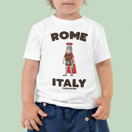 Rome Italy Gladiator T-Shirt Kids Size 2-5 years