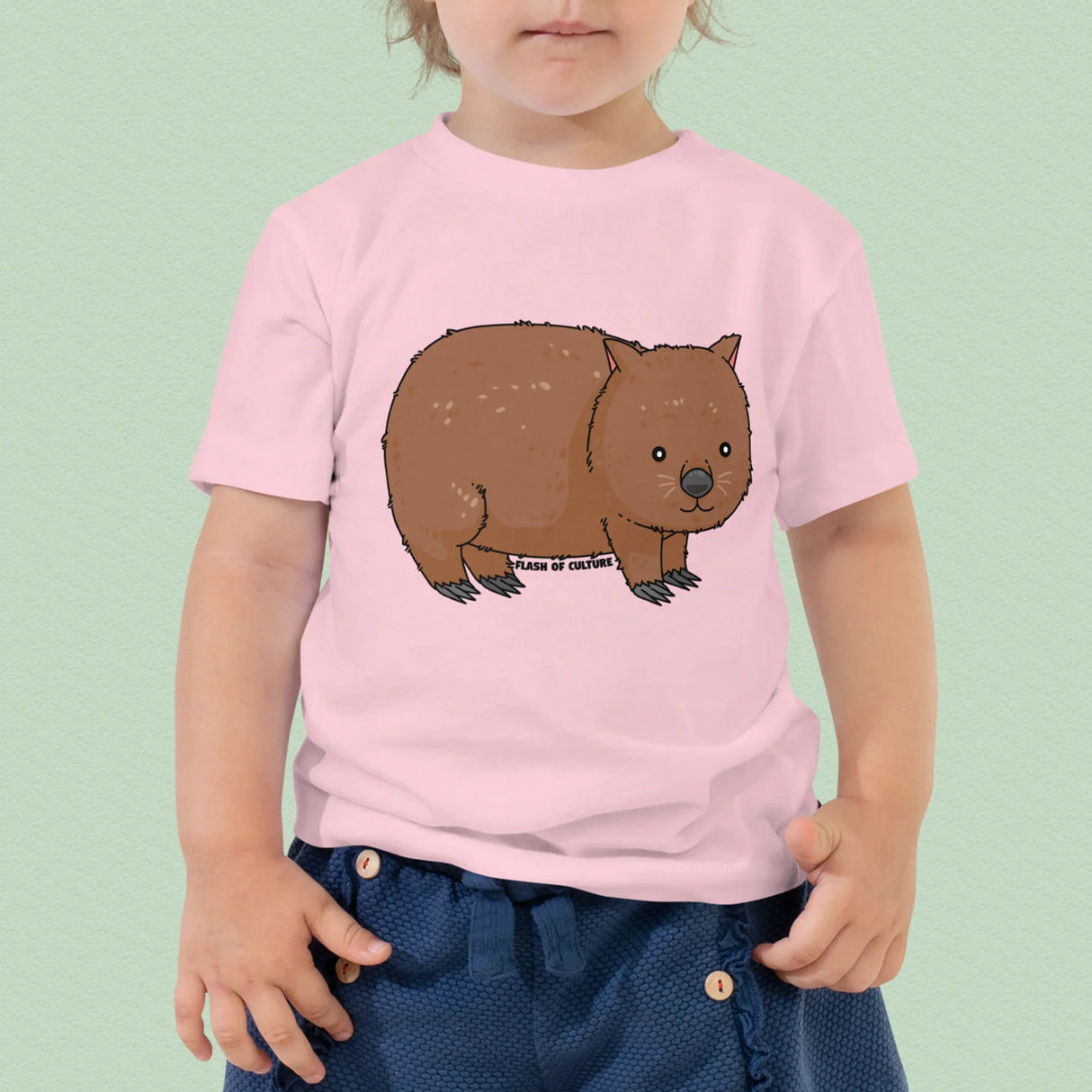 Australian Wombat T-Shirt Kids Size 2-5 years