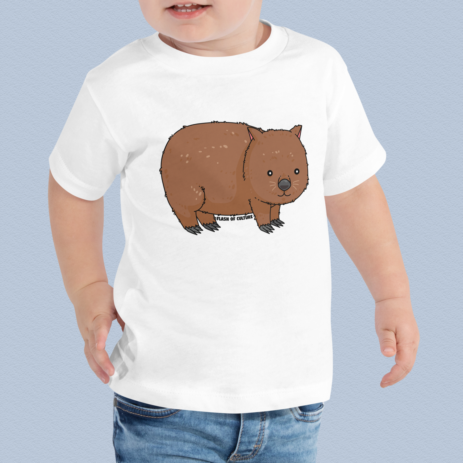 Australian Wombat T-Shirt Kids Size 2-5 years