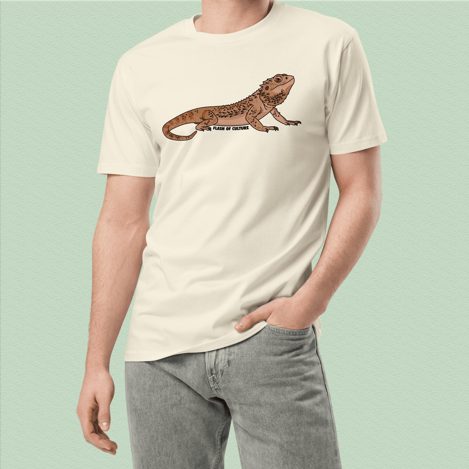 Bearded Dragon T-Shirt Adult Unisex