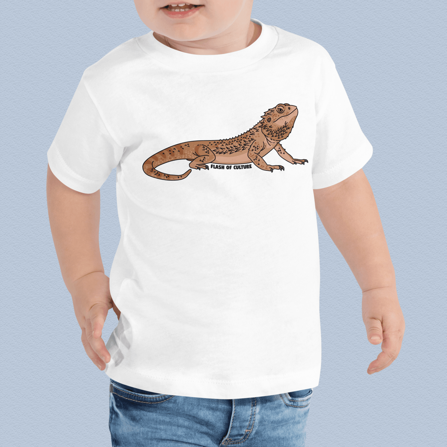 Bearded Dragon T-Shirt Kids Size 2-5 years
