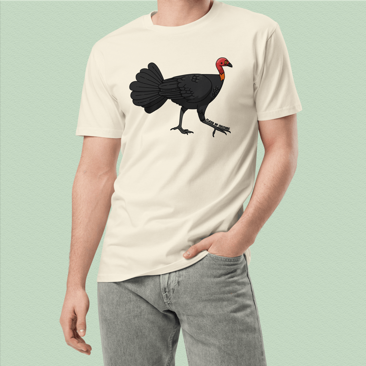 Australian Bush Turkey T-Shirt Adult Unisex