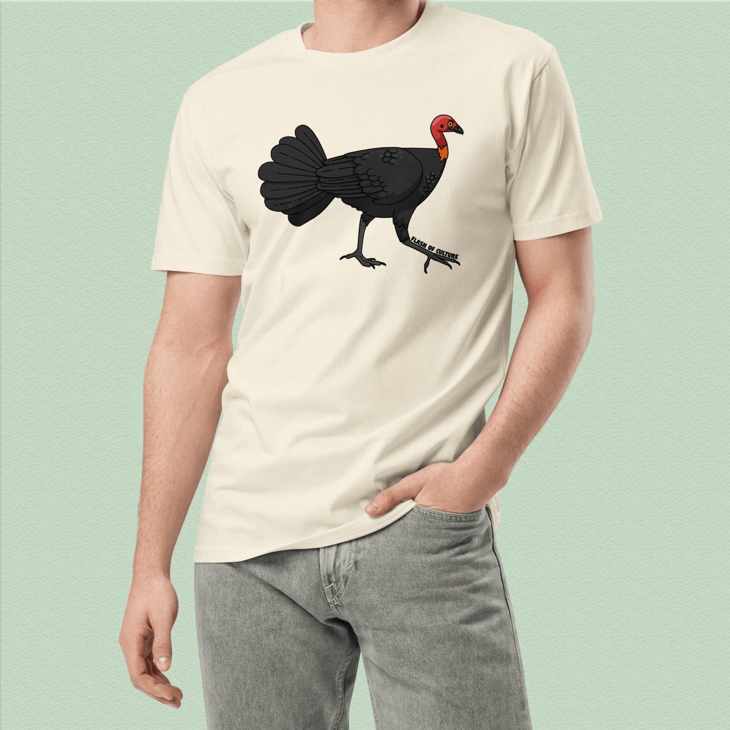 Australian Bush Turkey T-Shirt Adult Unisex