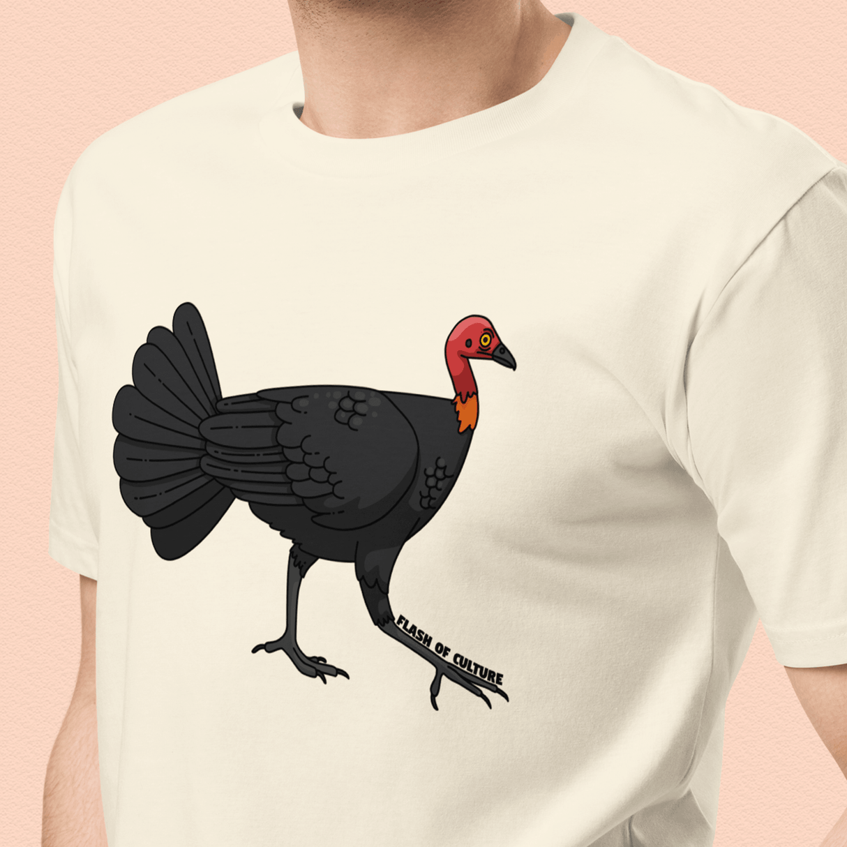 Australian Bush Turkey T-Shirt Adult Unisex