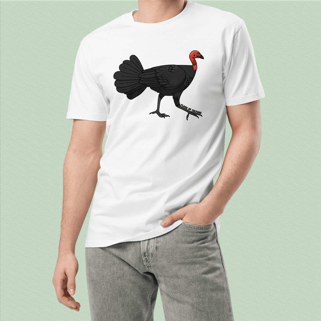 Australian Bush Turkey T-Shirt Adult Unisex