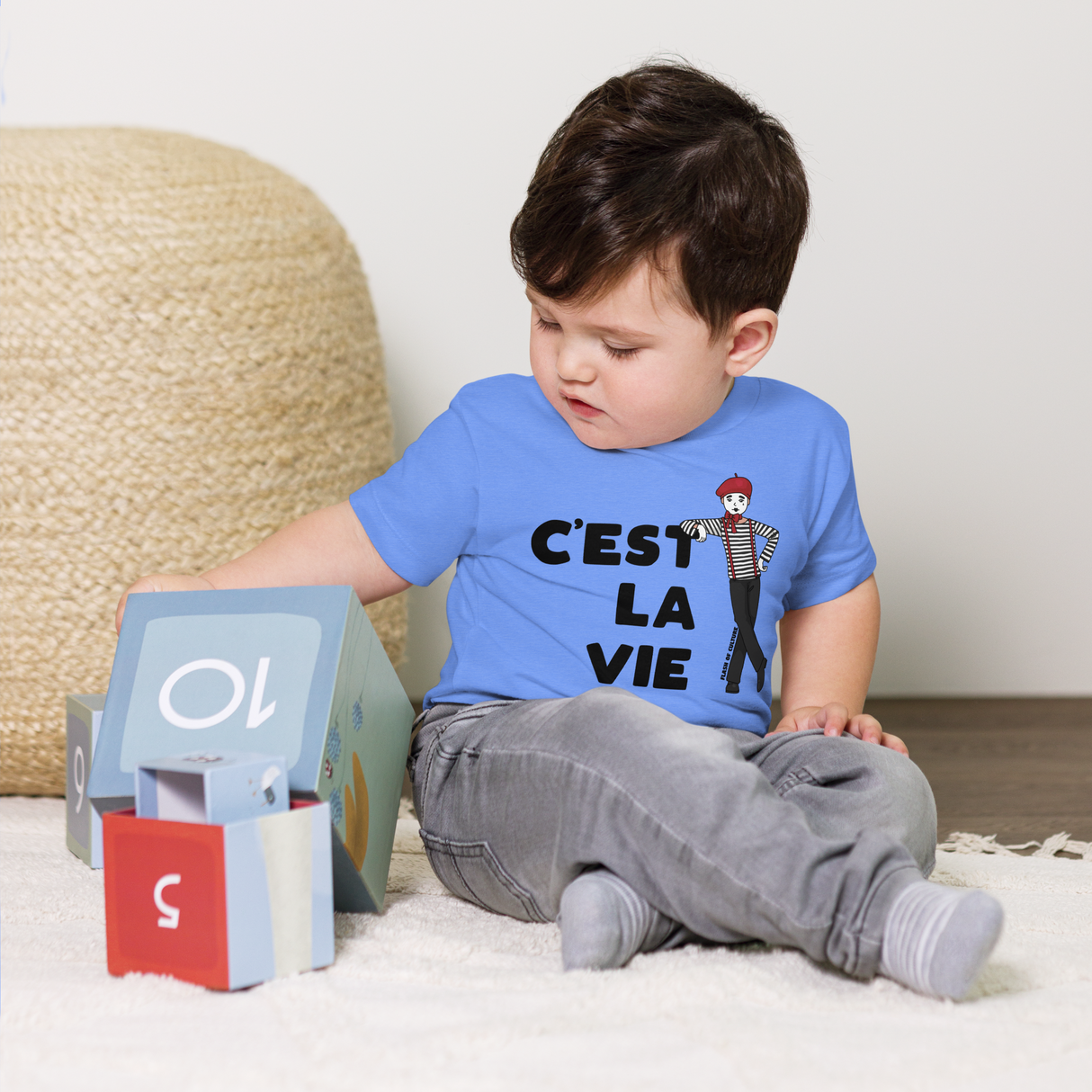 C'est La Vie T-Shirt Kids Size 2-5 years