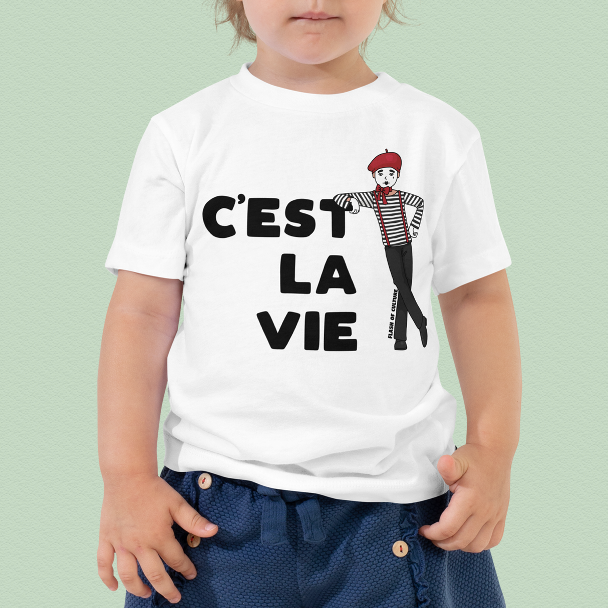 C'est La Vie T-Shirt Kids Size 2-5 years