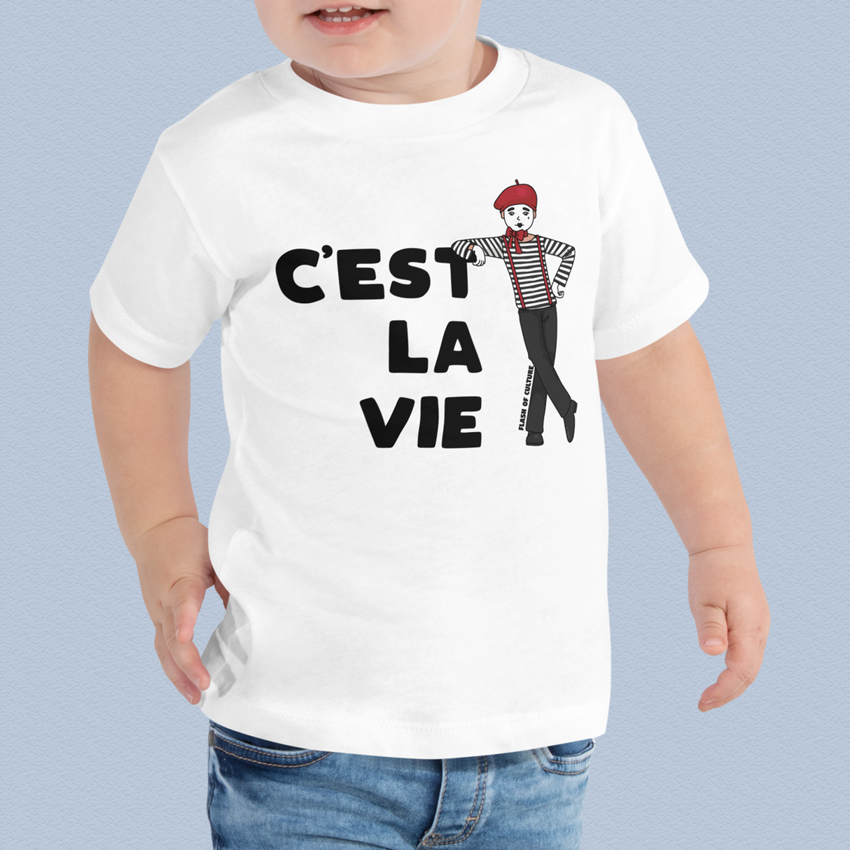 C'est La Vie T-Shirt Kids Size 2-5 years
