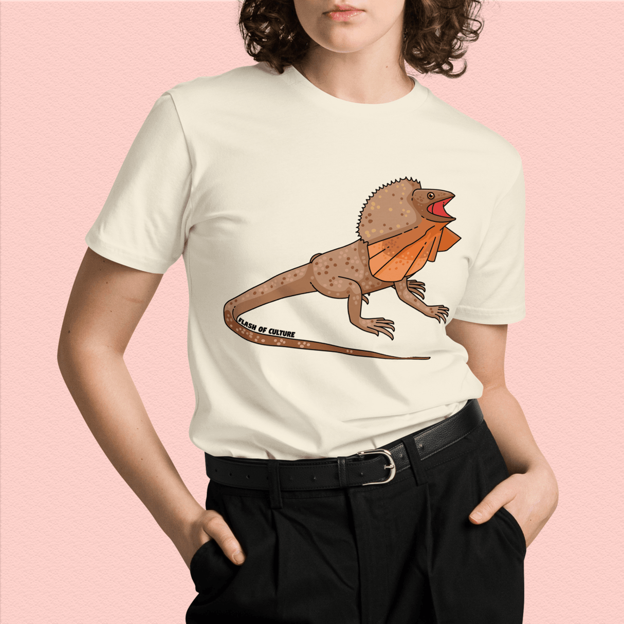 Frilled-Neck Lizard T-Shirt Adult Unisex