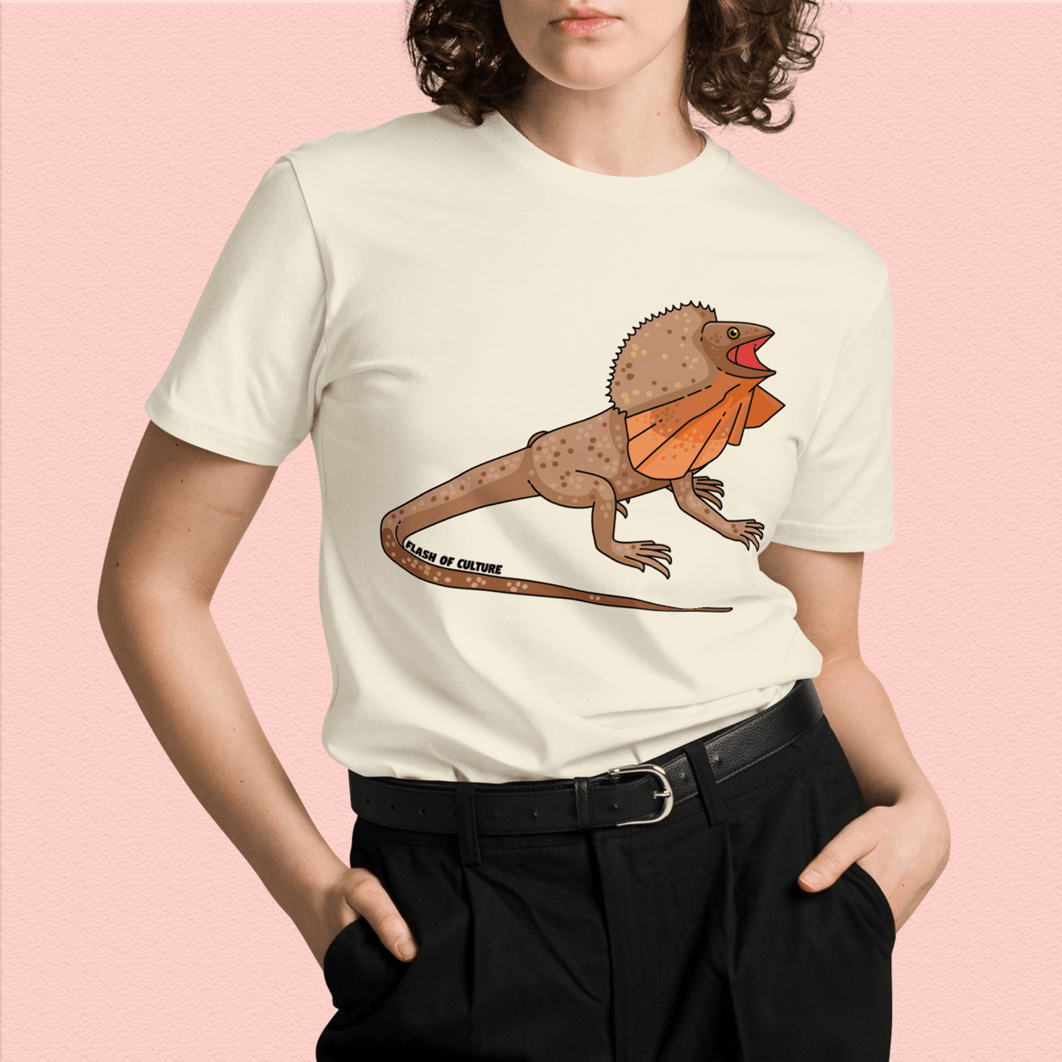Frilled-Neck Lizard T-Shirt Adult Unisex