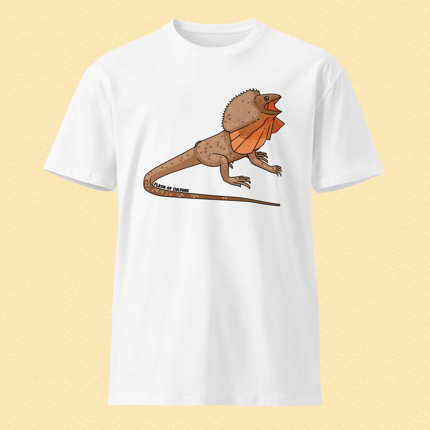 Frilled-Neck Lizard T-Shirt Adult Unisex