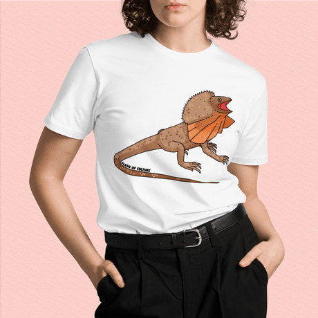 Frilled-Neck Lizard T-Shirt Adult Unisex