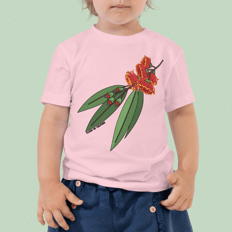 Australian Gumnut Flower T-Shirt Kids Size 2-5 years
