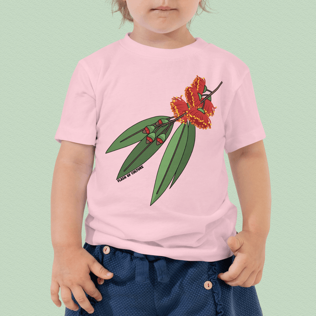Australian Gumnut Flower T-Shirt Kids Size 2-5 years
