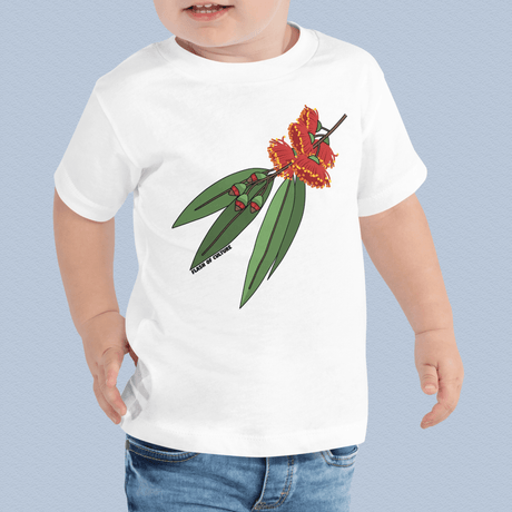 Australian Gumnut Flower T-Shirt Kids Size 2-5 years