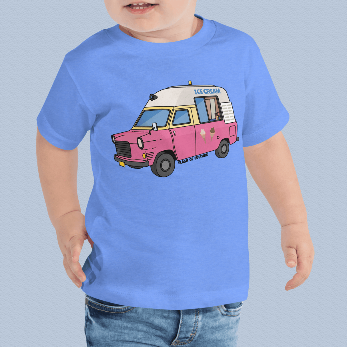 Ice Cream Van T-Shirt Kids Size 2-5 years