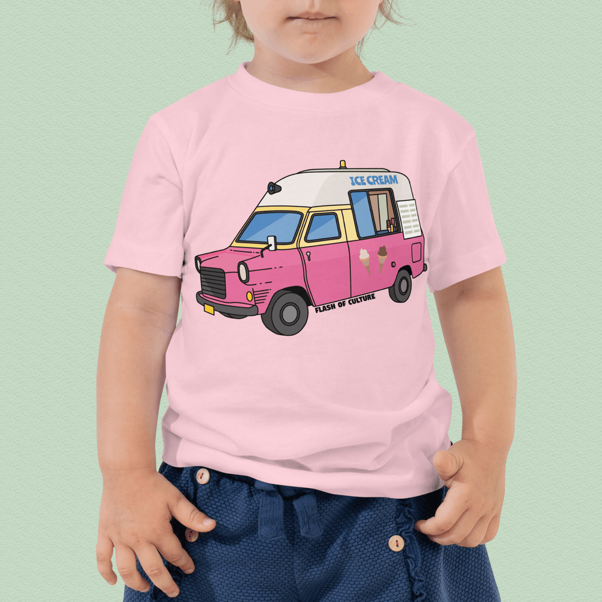 Ice Cream Van T-Shirt Kids Size 2-5 years