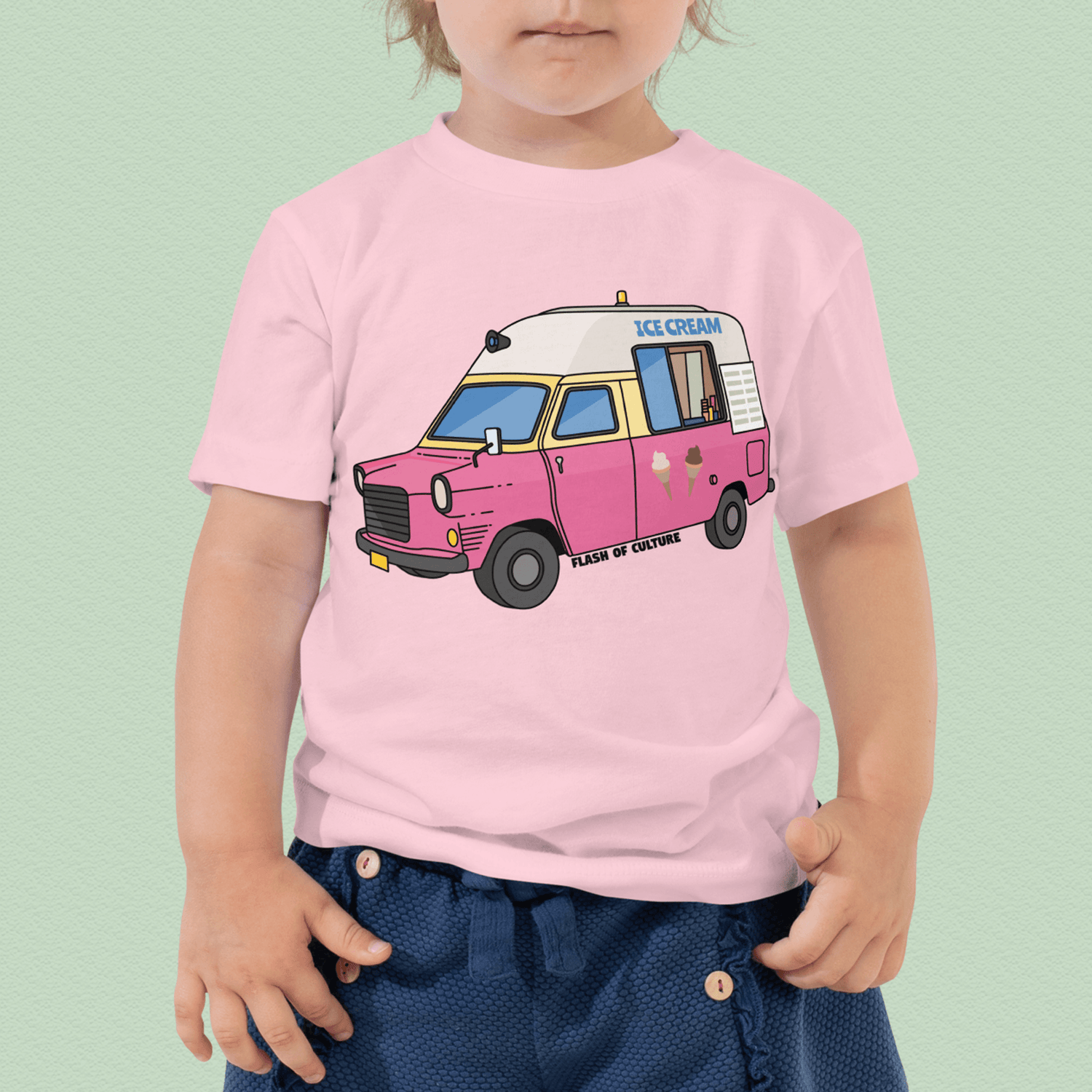 Ice Cream Van T-Shirt Kids Size 2-5 years