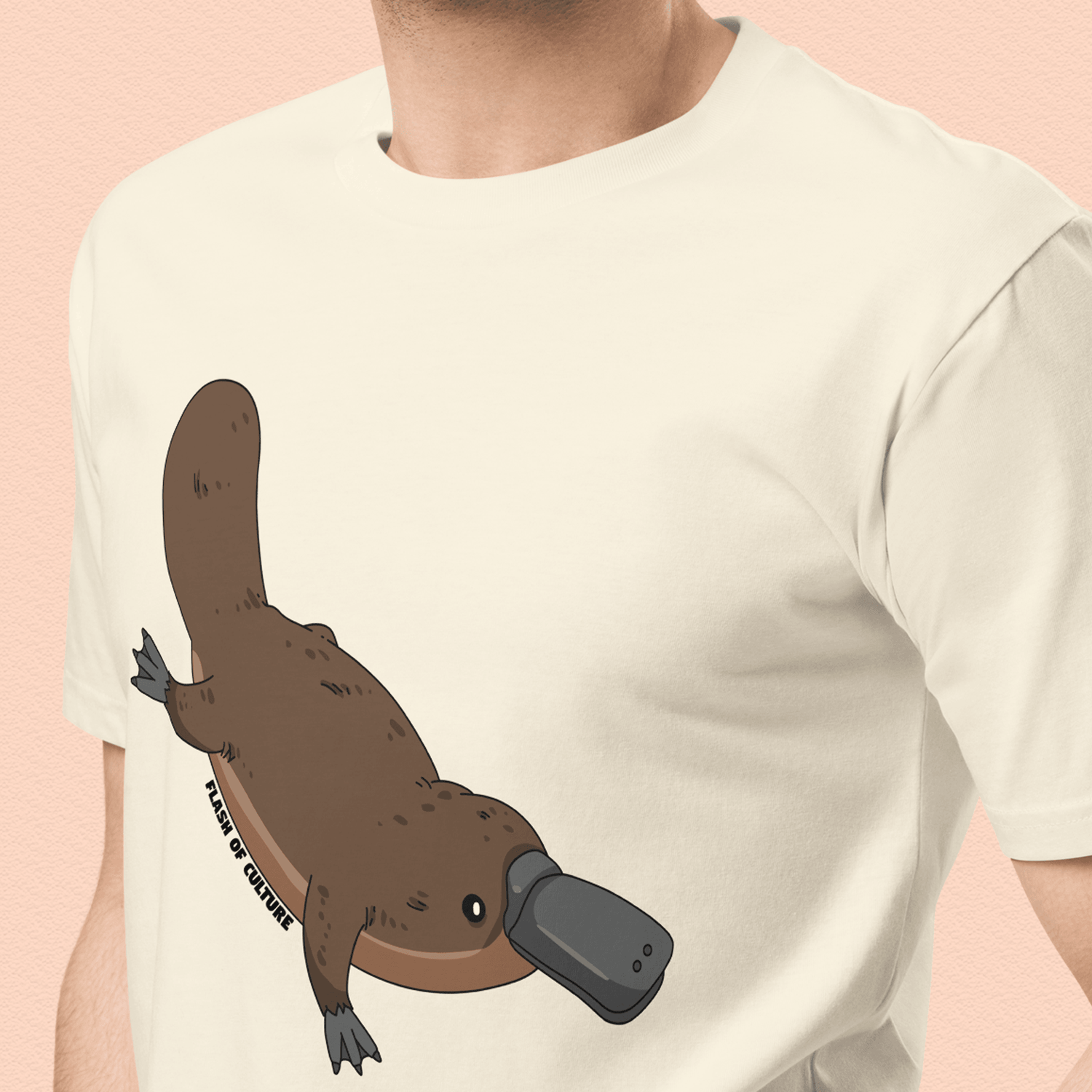 Platypus Design Unisex T-Shirt Adult Unisex
