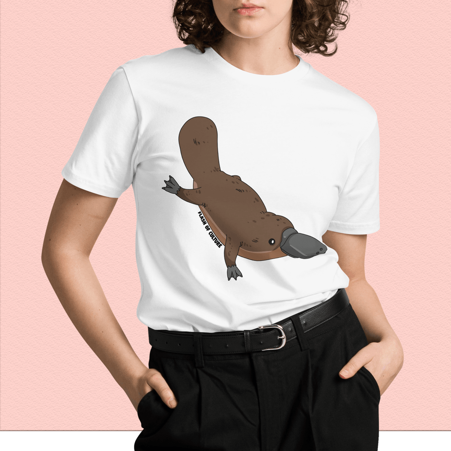 Platypus Design Unisex T-Shirt Adult Unisex