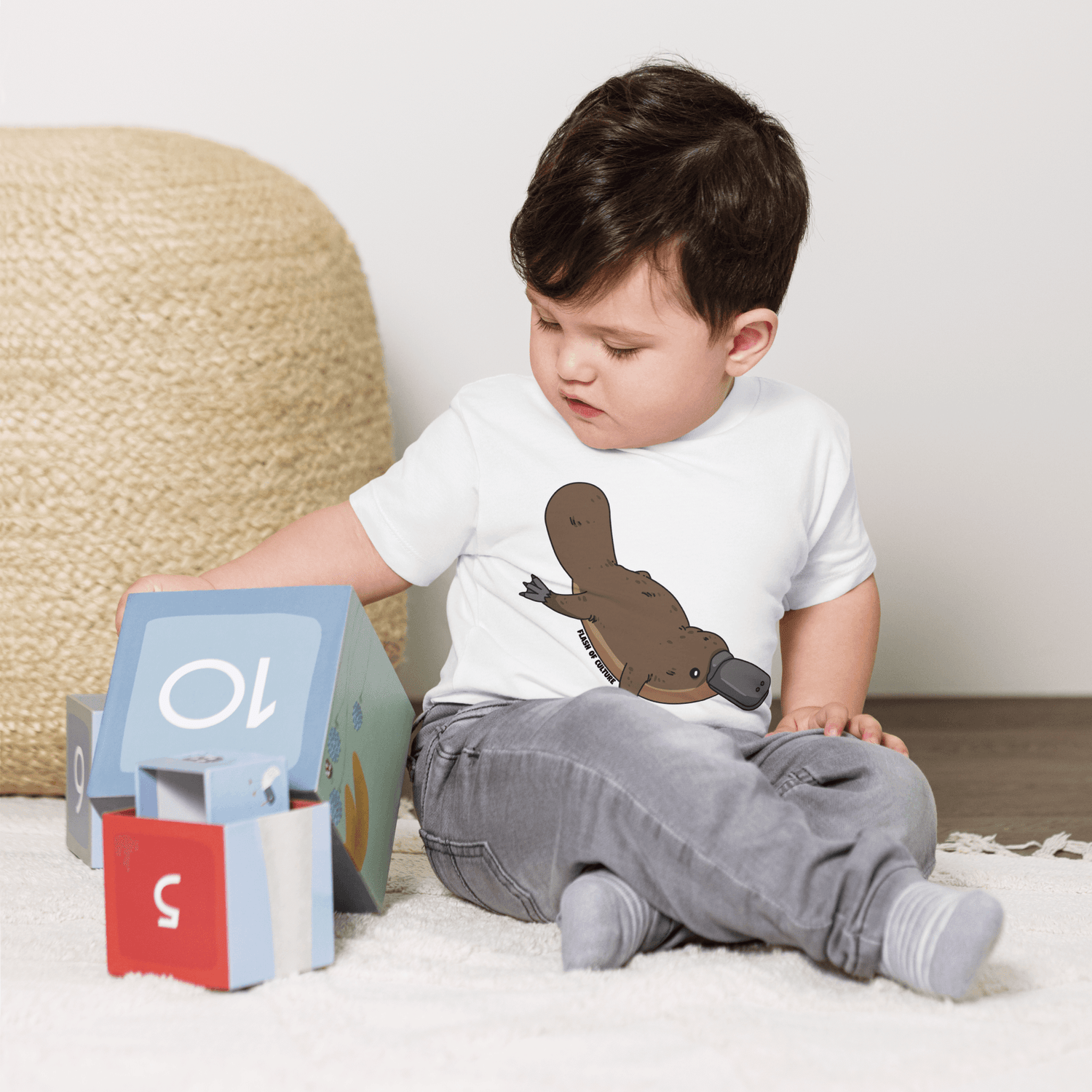 Platypus T-Shirt Kids Size 2-5 years