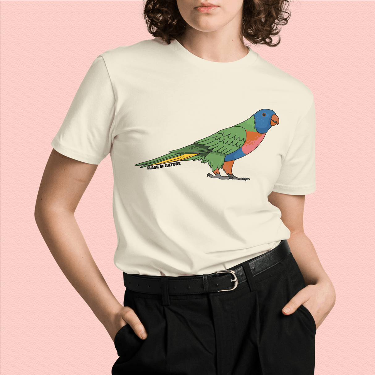 Rainbow Lorikeet T-Shirt Adult Unisex