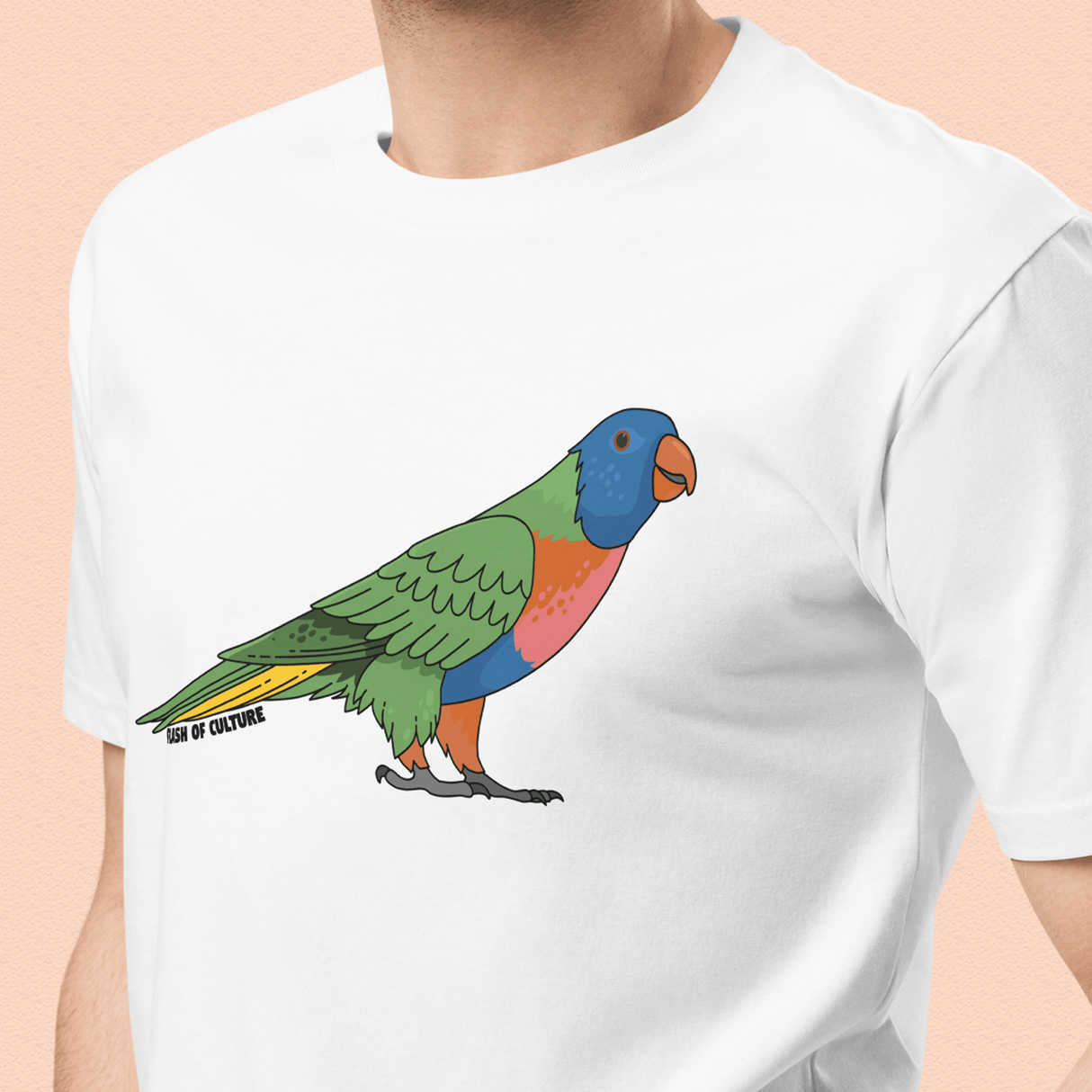 Rainbow Lorikeet T-Shirt Adult Unisex