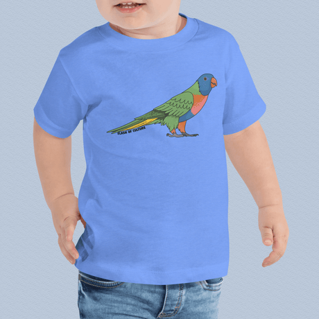 Rainbow Lorikeet T-Shirt Kids Size 2-5 years