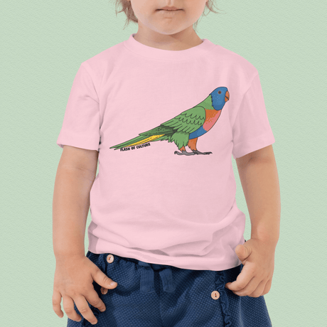 Rainbow Lorikeet T-Shirt Kids Size 2-5 years