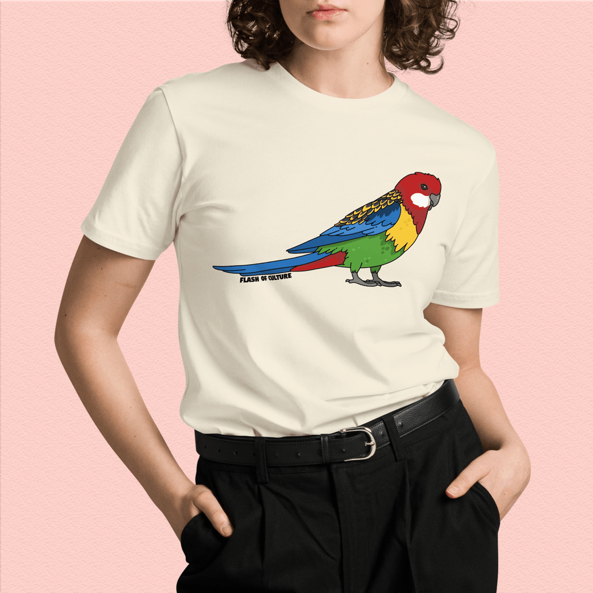 Australian Rosella Bird T-Shirt Adult Unisex