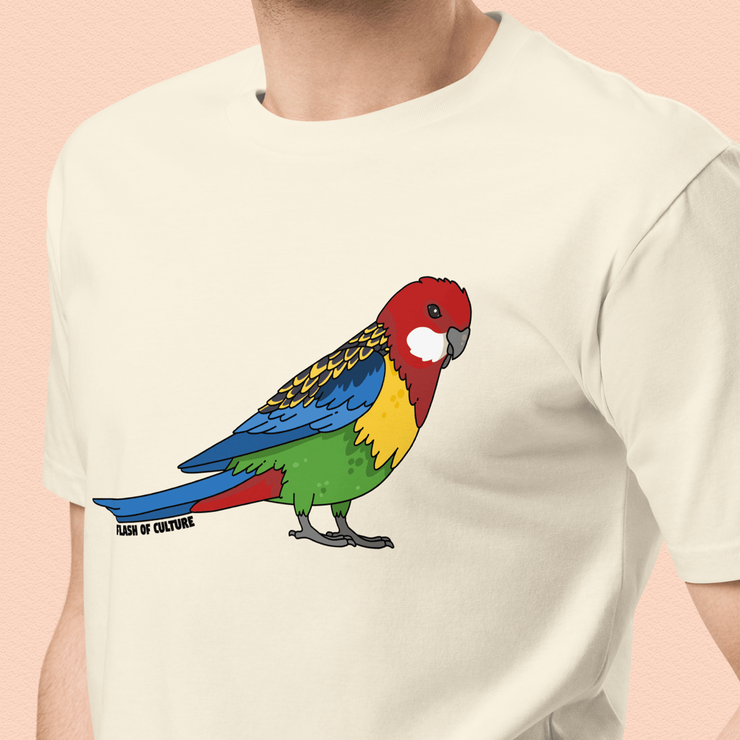 Australian Rosella Bird T-Shirt Adult Unisex