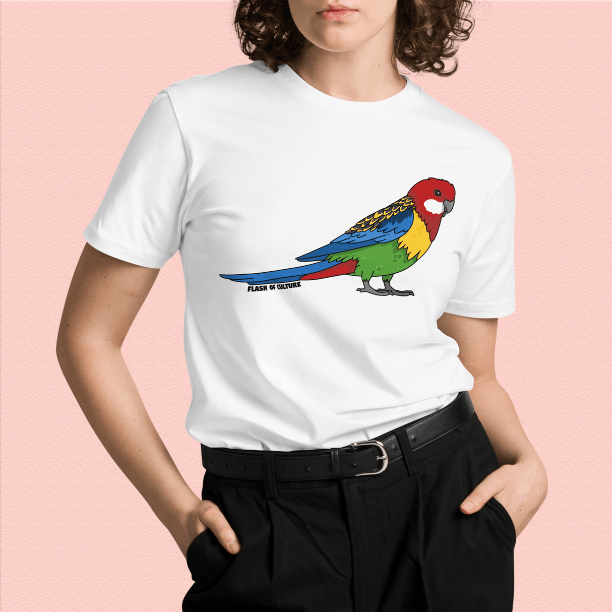 Australian Rosella Bird T-Shirt Adult Unisex