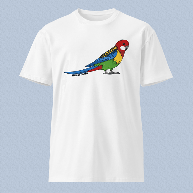 Australian Rosella Bird T-Shirt Adult Unisex