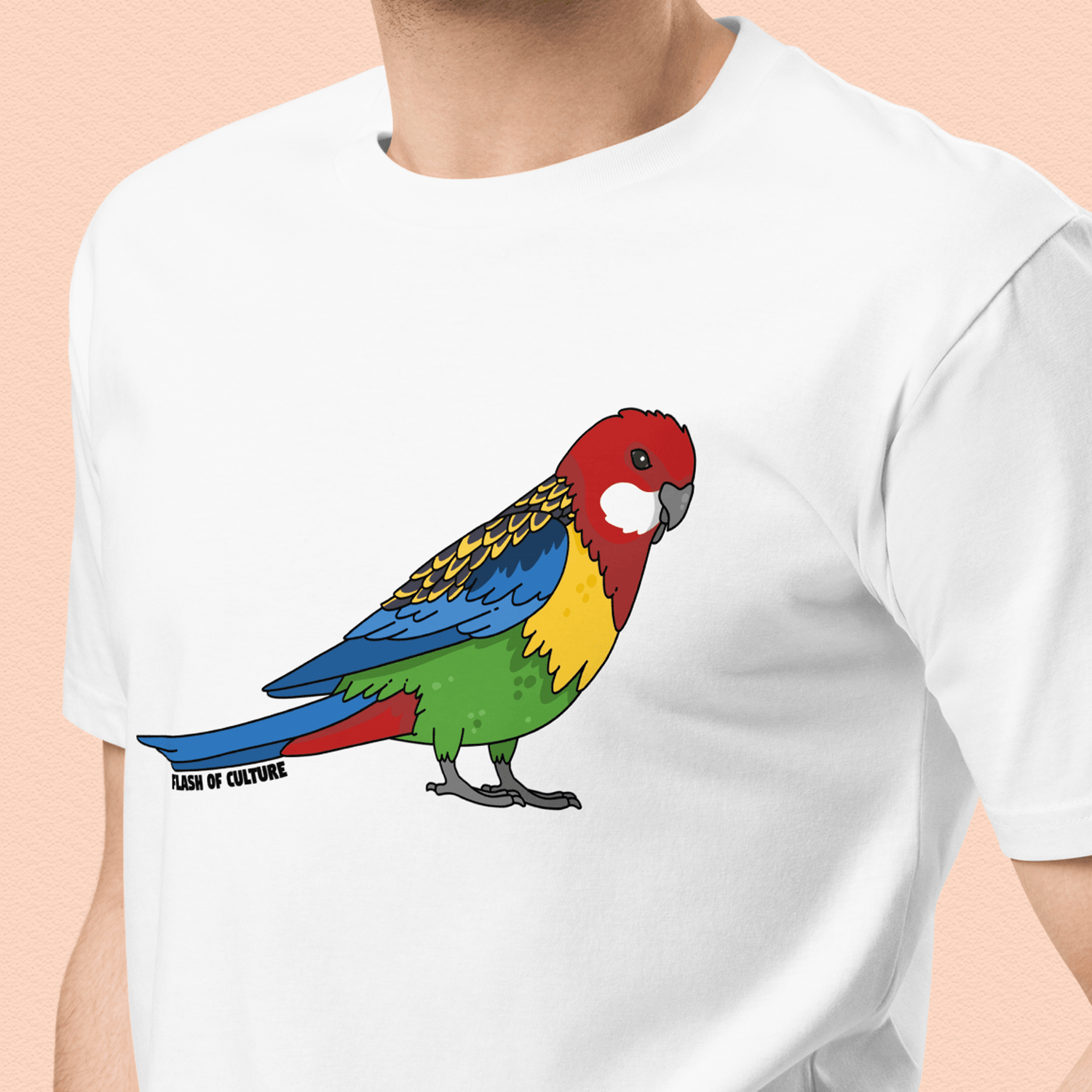 Australian Rosella Bird T-Shirt Adult Unisex