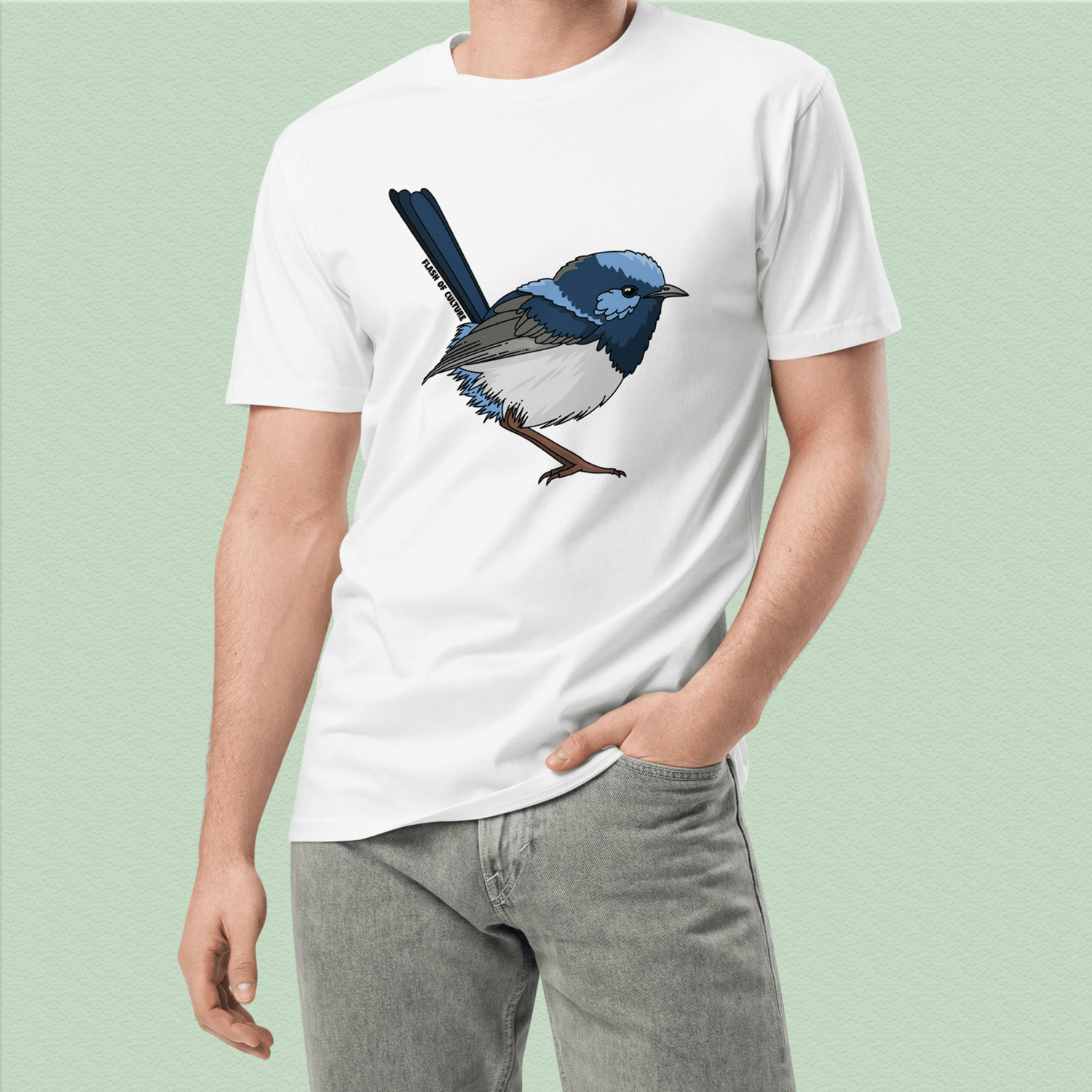Superb Fairy Wren T-Shirt Adult Unisex