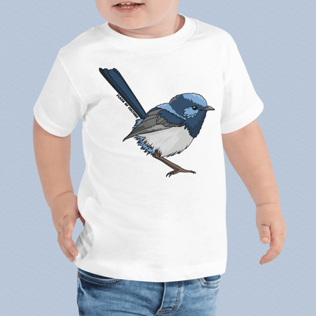 Superb Fairy Wren T-Shirt Kids Size 2-5 years