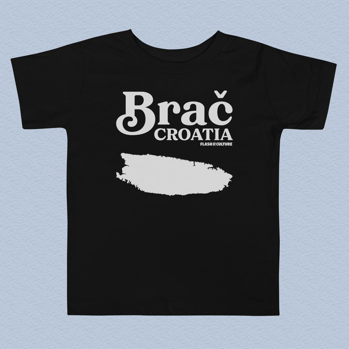 Brač Croatia Island T-Shirt Kids Size 2-5 years